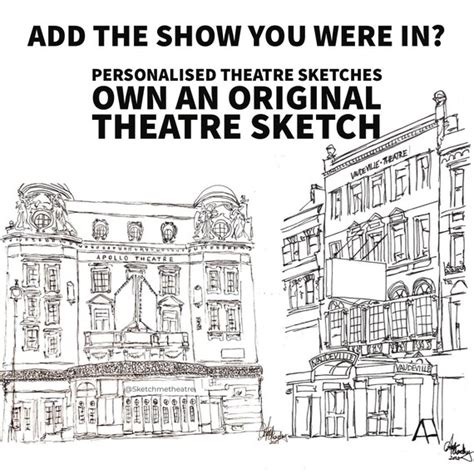 Personalised Theatre sketch. Original theatre sketch actors | Etsy