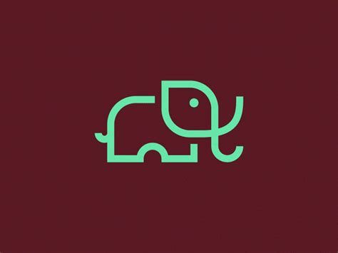 Elephant GRID CONSTRUCTION | Elephant logo, Logo design, Typography logo
