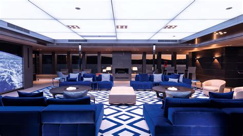 Luxury Mega Yacht Interior