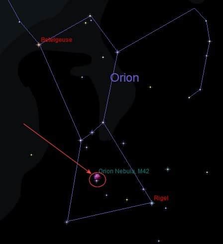 How to find the Orion Nebula (M42) – Matt's Astronomy Website