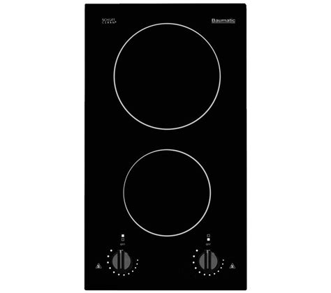 Buy BAUMATIC BHC300 Electric Ceramic Hob - Black Glass | Free Delivery | Currys