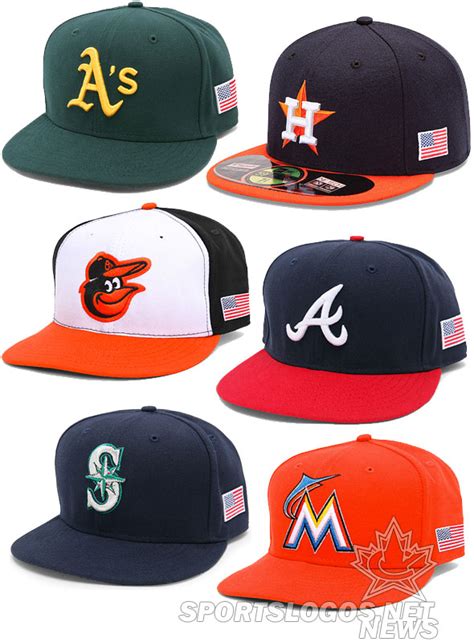 MLB Teams to wear US Flags on Caps for 9/11 – SportsLogos.Net News