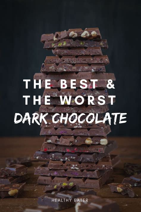 Dark Chocolate: The Best and Worst Brands | Dark chocolate nutrition, Healthy dark chocolate ...