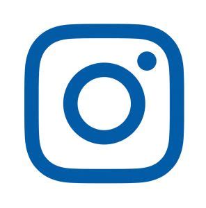 Logo ig, Instagram logo, Blue logo