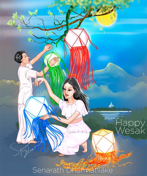 Vesak Lanterns by senarath on DeviantArt