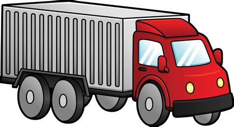 Truck Cartoon Colored Clipart Illustration 6458320 Vector Art at Vecteezy