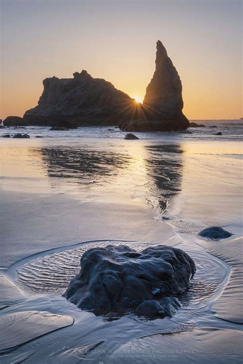 Bandon Beach Sunset - Alan Majchrowicz Photography