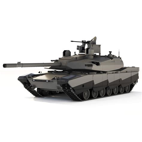 Tank Abrams-X 2022 3D Model by podshyvalov