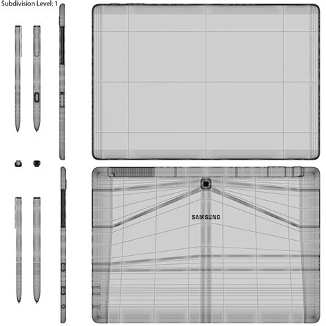 Samsung Galaxy Book 12 с клавиатурой и S-Pen (в комплекте) 3D Модель $79 - .3ds .fbx .obj .max ...