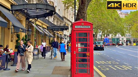 London Autumn Walk - 2023 🍁 Walking From West End to Strand [4K HDR ...