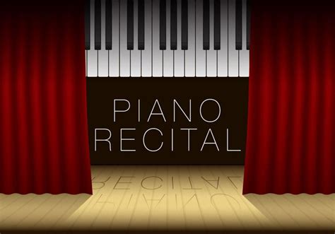 Piano Recital Template 96472 Vector Art at Vecteezy