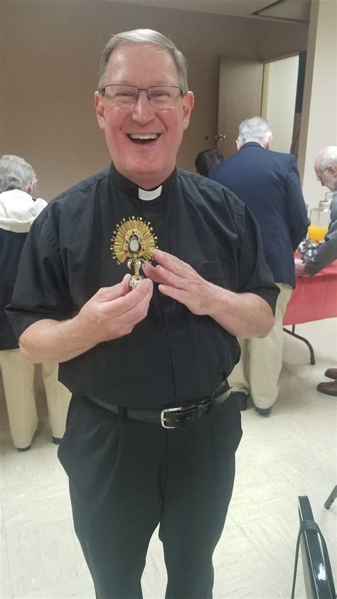 Blessed Sacrament SVDP Gifts Fr. Mark Payne with Relic - Catholic Herald