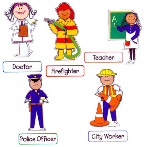 Workers | Community helpers, Clip art library, Community helpers preschool