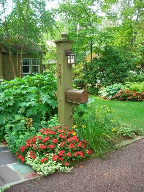 DIY mailbox post designs and ideas - THE HOMESTUD