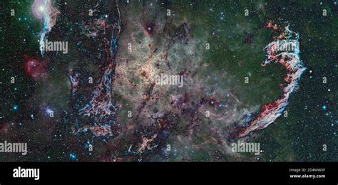 Galaxy cluster. Elements of this image furnished by NASA Stock Photo ...