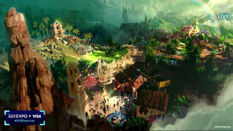 Magic Kingdom expansion concept art villian land - talkDisney