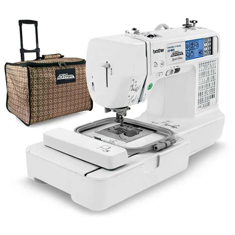 Brother LB6800PRW Project Runway Computerized Embroidery and Sewing Machine with Included ...