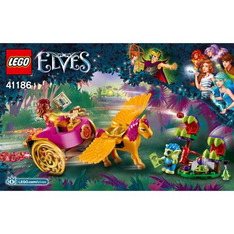 LEGO Azari & the Goblin Forest Escape Set 41186 Instructions | Brick Owl - LEGO Marketplace