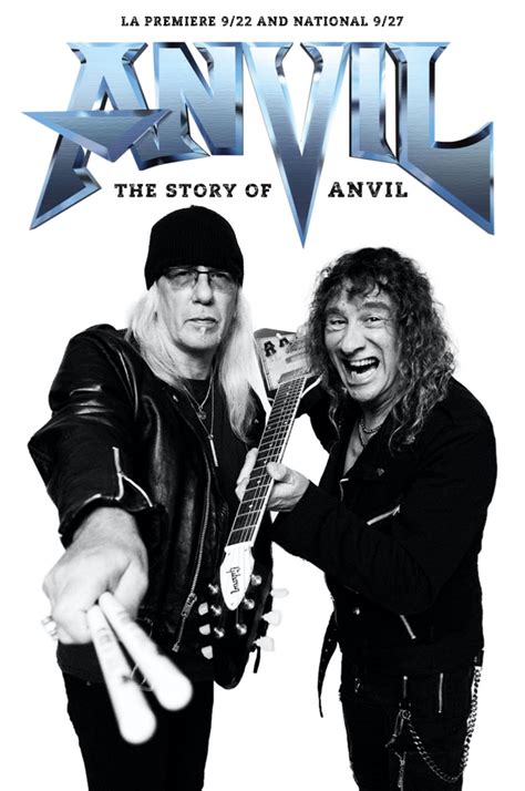 Anvil: The Story of Anvil | Official Website | September 22 2022