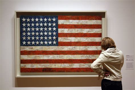 Jasper Johns Paintings Flag