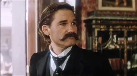 Tombstone - a scene from the classic western. Kurt Russell and Billy ...