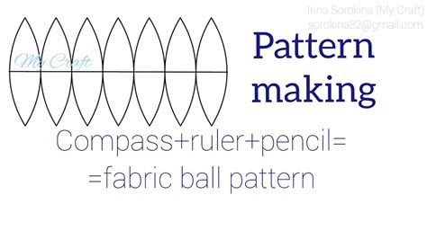 Printable Sphere Sewing Pattern