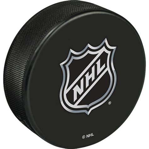 Sherwood NHL Shield Logo Replica Puck - Shop.NHL.com