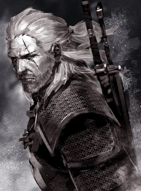 Geralt by nin-mario64 on DeviantArt | The witcher, Witcher art, The ...