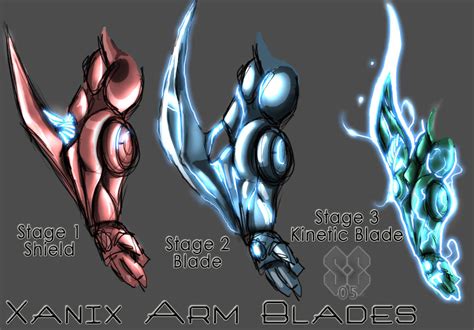 Xanix Arm Blades by Nek0gami on DeviantArt