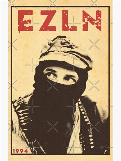 Póster «Subcomandante Marcos - EZLN» de Caracol-Spanish | Redbubble