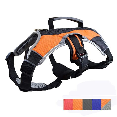 Dog Walking Lifting Carry Harness, Support Mesh Padded Vest, Accessory, Collar, Lightweight, No ...