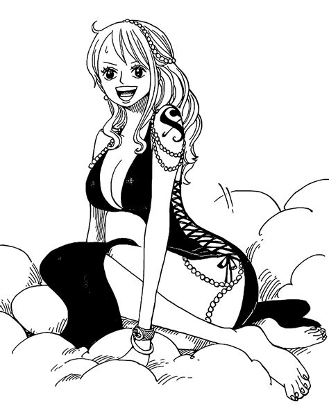 Nami One Piece Manga - She is the third member of the crew and the second to join, doing so ...