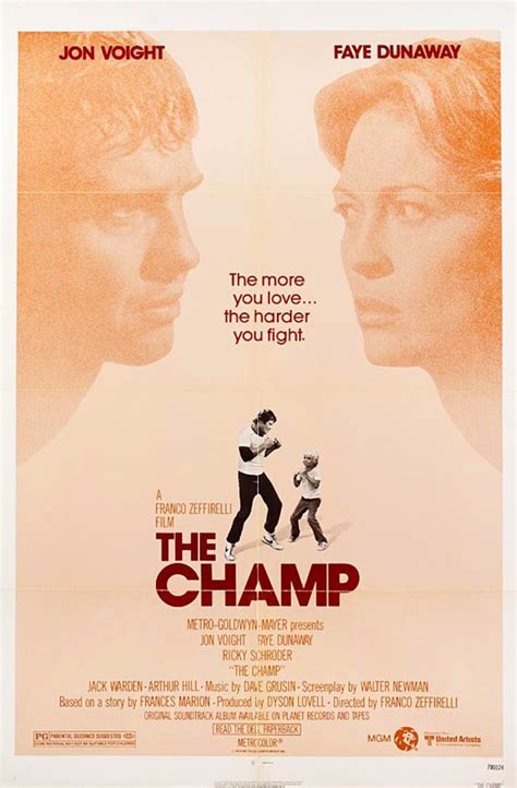 The Champ Original 1979 U.S. One Sheet Movie Poster - Posteritati Movie Poster Gallery