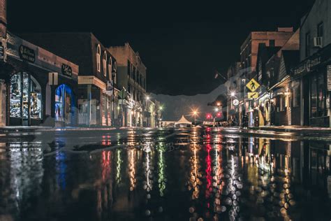 Downtown Reflections (Glen Cove, NY) — Barrier Island Photography