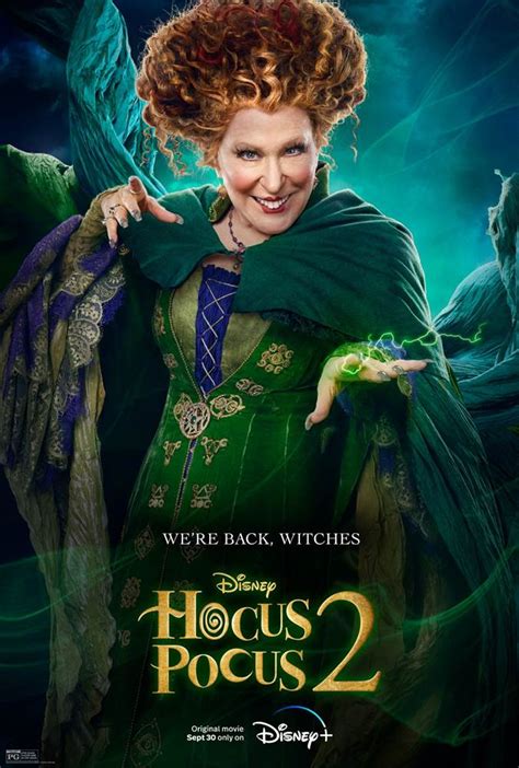 New "Hocus Pocus 2" Character Posters Released - LaughingPlace.com