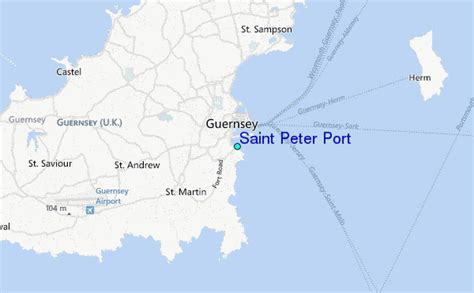 Saint Peter Port Tide Station Location Guide