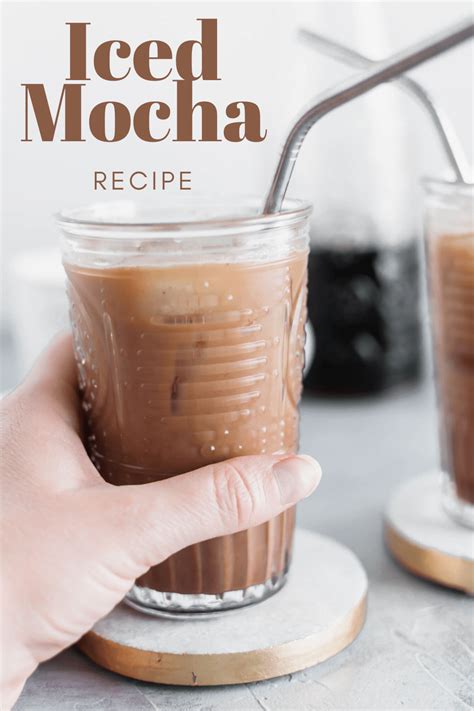 Iced Mocha Recipe | Recipe | Iced mocha recipe, Mocha recipe, Ice coffee recipe