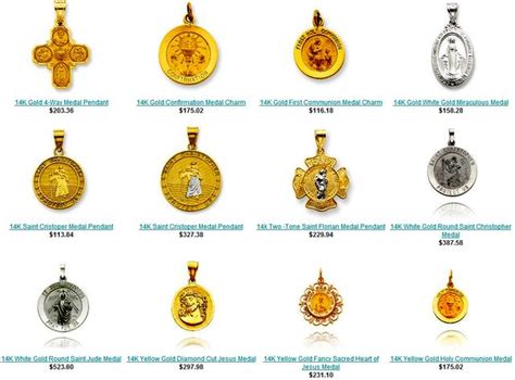 Patron Saints Medals: Patron Saints Medals and Meanings