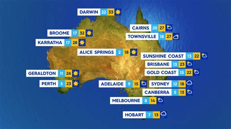 Weather Forecast Australia: Southeast set for major temperature drops after weekend rain