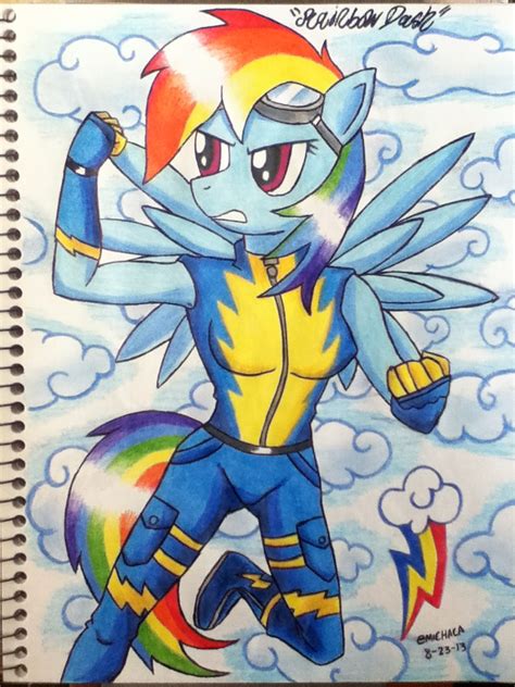 Rainbow Dash Wonderbolts: New Uniform by emichaca on DeviantArt