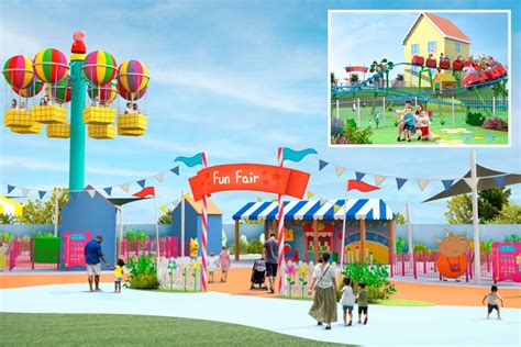 New Peppa Pig theme park is opening next year with six rides, live ...