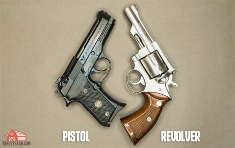 Revolver vs. Pistol - The Broad Side