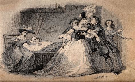 Victorian Woman Fainting