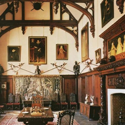 Great Hall, Helmingham Hall | English decor, English interior, English country house