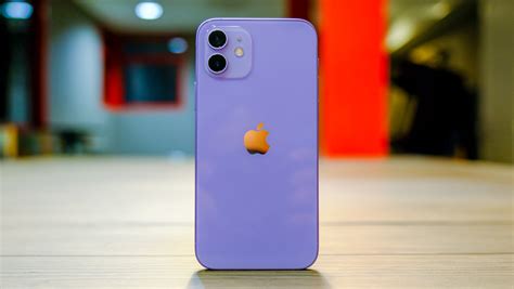 Ogling Apple's purple iPhone 12