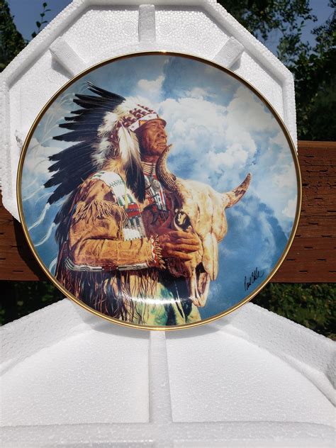 Franklin Mint- American Indian Heritage- Hear Me Great Spirit – Dryland ...