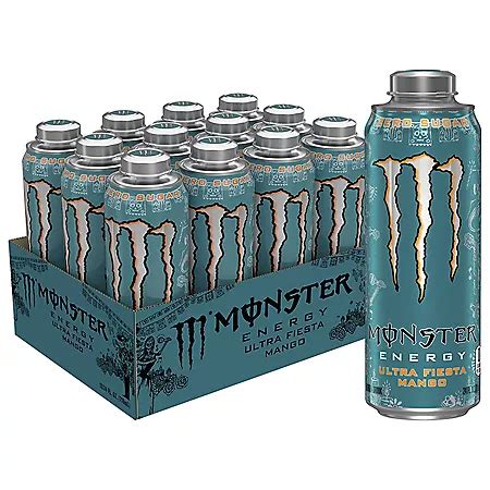 Monster Energy Ultra Fiesta (24 fl. oz., 12 pk.) - Sam's Club