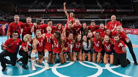 U.S. Women's Volleyball Team Wins First Ever Olympic Gold Medal ...