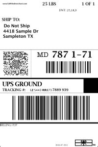 Need a Sample Label for a 4x6 Test Print? - Fulfilled Merchant