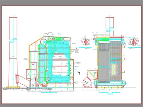 Boiler in AutoCAD | CAD download (196.43 KB) | Bibliocad